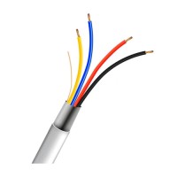 Кабель сигнальний Vector 4x0.22 CCA екран, 100M/Roll