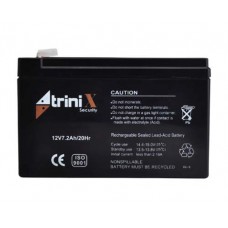 Акумуляторна батарея Trinix, 7,2 Aч, 12 V