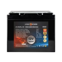Акумуляторна батарея LP LiFePO4 12V - 100 Ah (BMS 80A/40А) Акумуляторна батарея LP LiFePO4 12V - 100 Ah (BMS 80A/40А)
